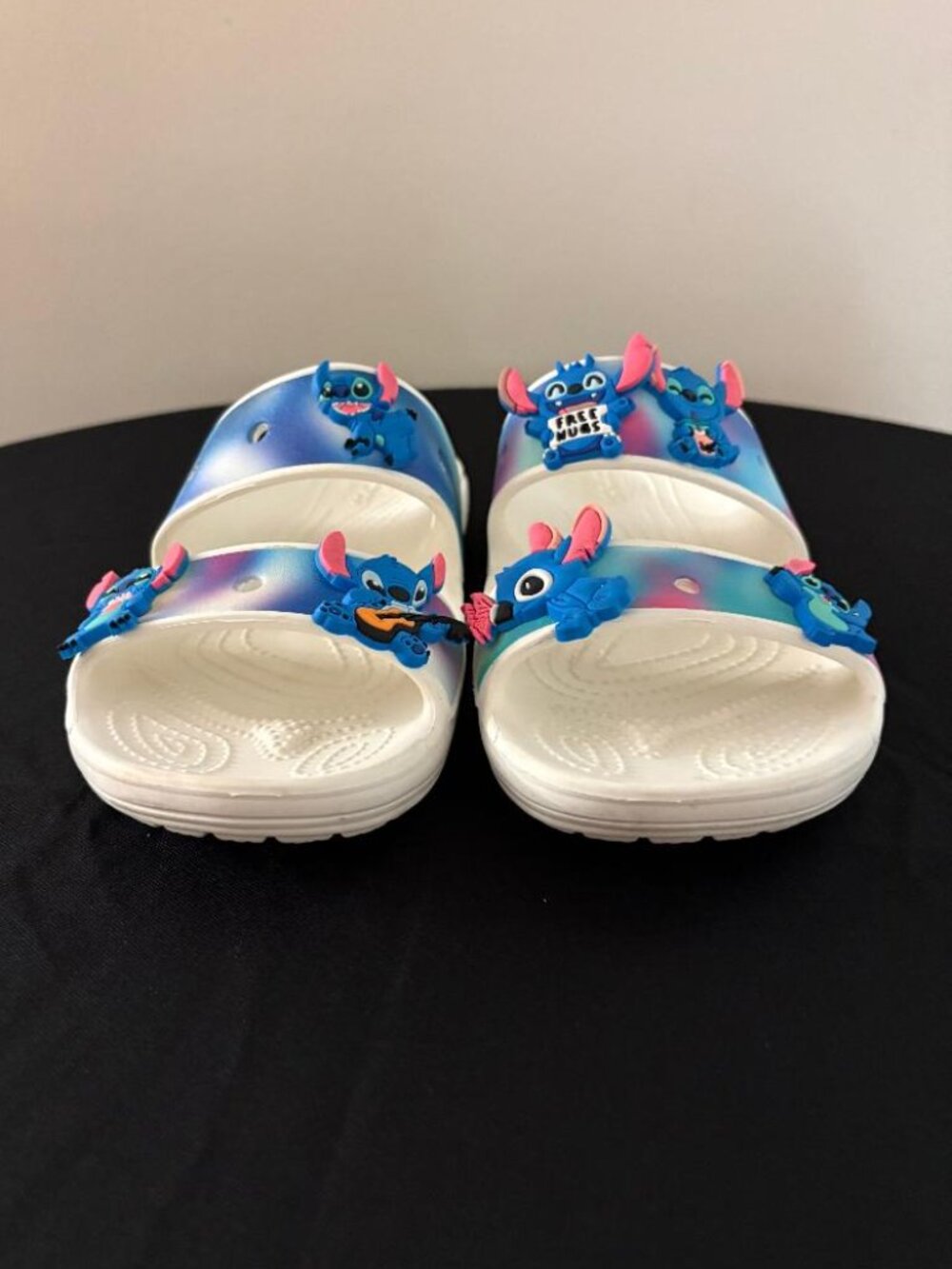 Adults Crocs Slide Sandals With Lilo And Stitch Characters - Multicolor - Picture 5 of 8